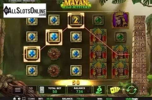 Game workflow . Mayan Wild Mystery from StakeLogic