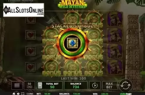 Game workflow 3. Mayan Wild Mystery from StakeLogic