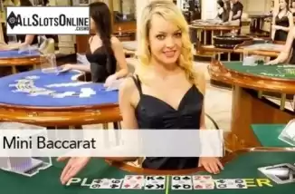 Mini Baccarat Live. Mini Baccarat Live from Playtech