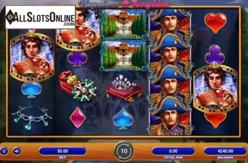 Scatter screen. Napoleon & Josephine from Relax Gaming