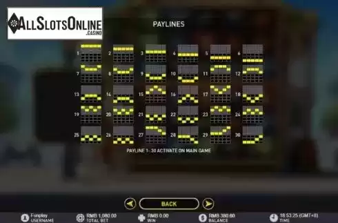 Paylines 1. Nation Double Play from GamePlay