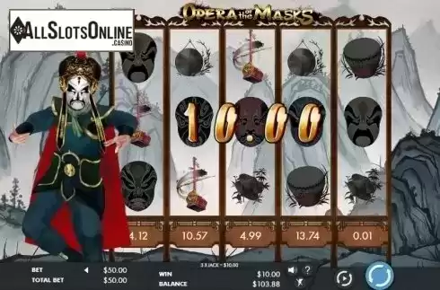 Win screen 1. Opera Of The Masks from Genesis