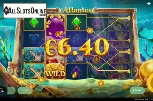 Win Screen 2. Atlantis (Red Tiger) from Red Tiger