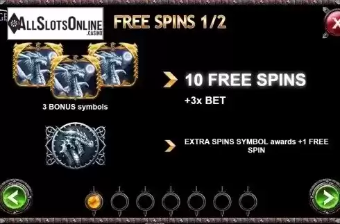 Free Spins 1. Age of Ice Dragons from Kalamba Games