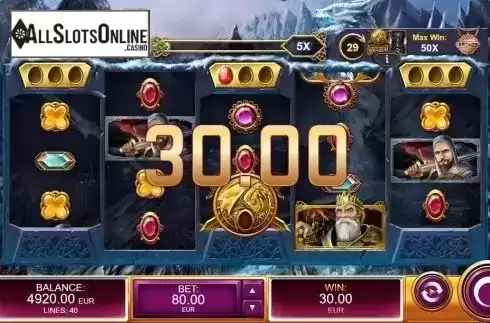 Win Screen. Age of Ice Dragons from Kalamba Games