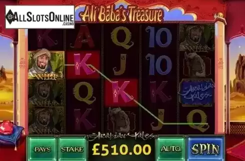 Screen7. Ali Baba's Treasure from Cayetano Gaming