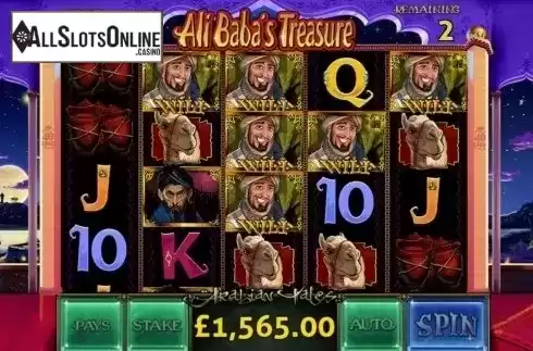 Screen9. Ali Baba's Treasure from Cayetano Gaming