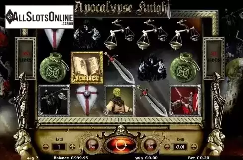 Screen 1. Apocalypse Knights from Join Games