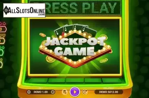 Jackpot Bonus Game Win Screen