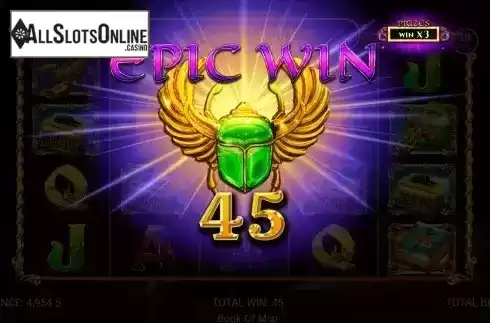 Epic Win screen