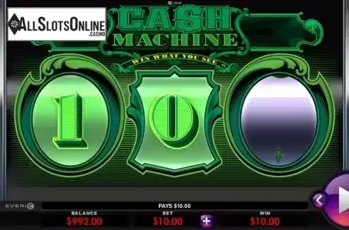 Win Screen 2. Cash Machine (Everi) from Everi