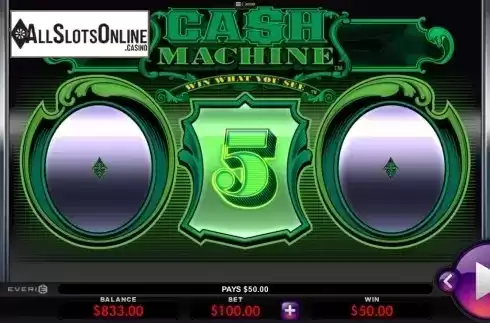 Win Screen 3. Cash Machine (Everi) from Everi