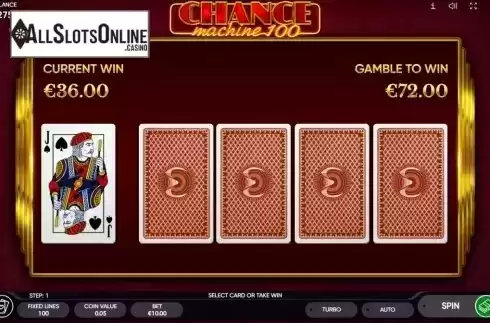 Gamble. Chance Machine 100 from Endorphina