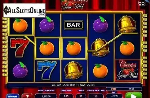 Win. Cherries Gone Wild from Microgaming