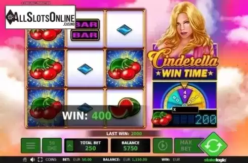Win. Cinderella Wintime from StakeLogic
