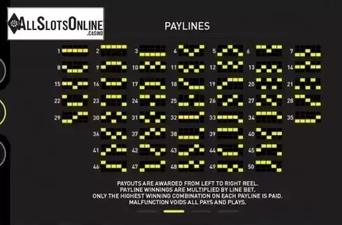 Paytable 2. Cleopatra (GamePlay) from GamePlay