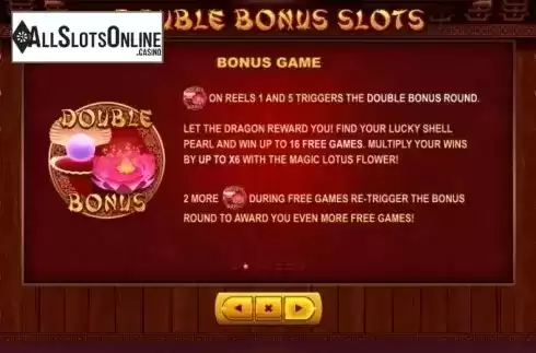 Paytable 2. Double Bonus Slots (Skywind Group) from Skywind Group