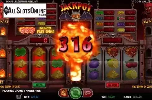 Free Spins 2. Double Demon Reels from Betsson Group