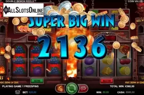 Super Big Win. Double Demon Reels from Betsson Group