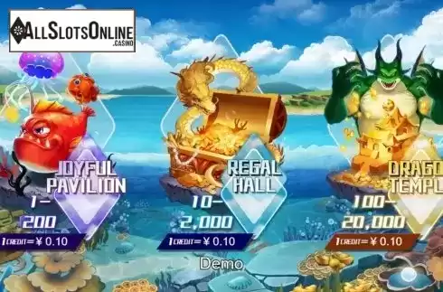 Reel screen 1. Dragonball Fishing from Iconic Gaming
