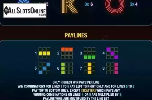 Paytable 2. Everybody's Jackpot from Playtech