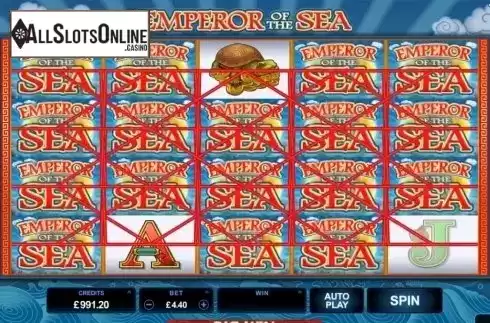 Screen 7. Emperor of the Sea from Microgaming