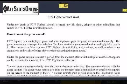 Rules Screen 3