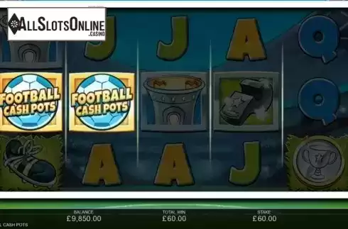 Win Screen 2. Football Cash Pots from Inspired Gaming