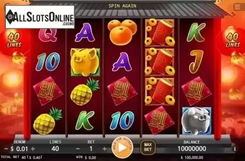 Reel Screen. Fortune Piggy Bank from KA Gaming