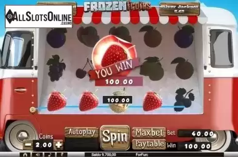 Win Screen. Frozen Fruits (Tuko) from Tuko Productions