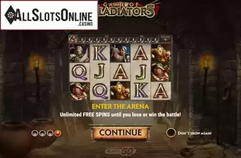 Intro 4. Game of Gladiators from Play'n Go