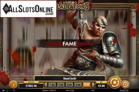 Feature 2. Game of Gladiators from Play'n Go