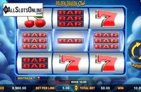 Win Screen. Golden Dragon Club from Aspect Gaming