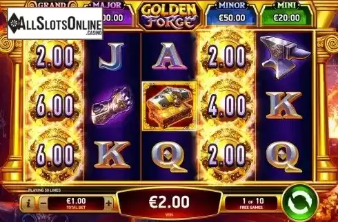 Gold Bonus Symbols Screen
