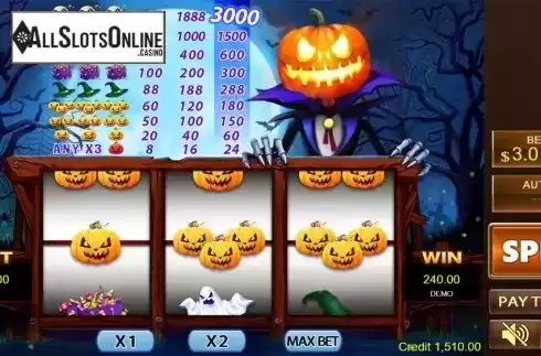 Game workflow 2. Halloween (PlayStar) from PlayStar