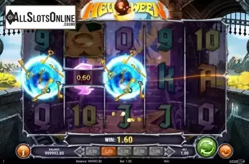 Win Screen. Helloween (Play'n Go) from Play'n Go