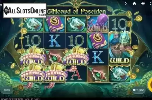 Feature Screen 2. Hoard Of Poseidon from Red Tiger