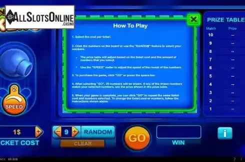 How To Play screen