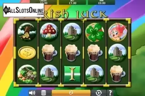 Reel Screen. Irish Luck Jackpot from Eyecon