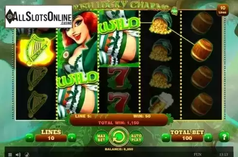 Win Screen 2. Irish Lucky Charms from Spinomenal
