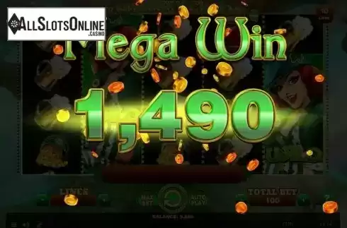 Mega Win. Irish Lucky Charms from Spinomenal
