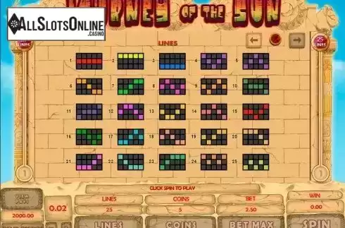 Screen7. Journey Of The Sun from Microgaming