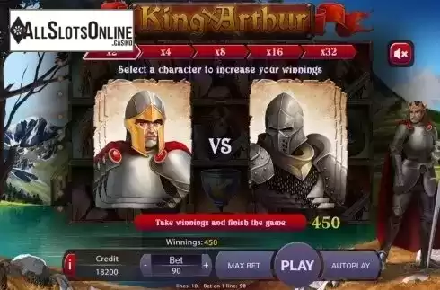 Game workflow 5. King Arthur (X Play) from X Play