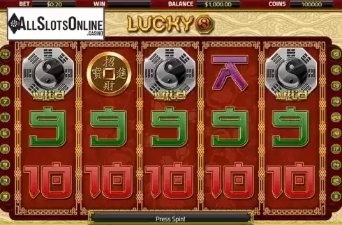 Reel Screen. Lucky 8 (XIN Gaming) from XIN Gaming