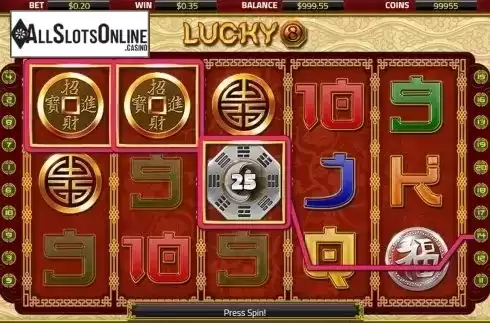 Win Screen. Lucky 8 (XIN Gaming) from XIN Gaming