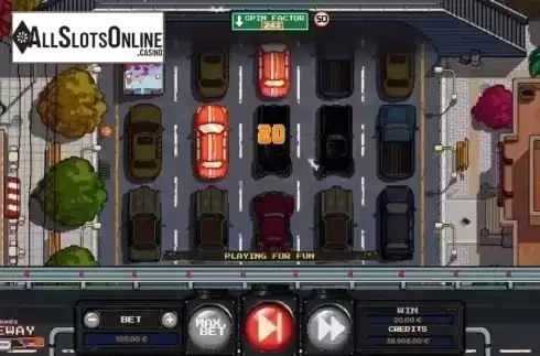 Win Screen 3. Lazy Bones Freeway from Spinmatic