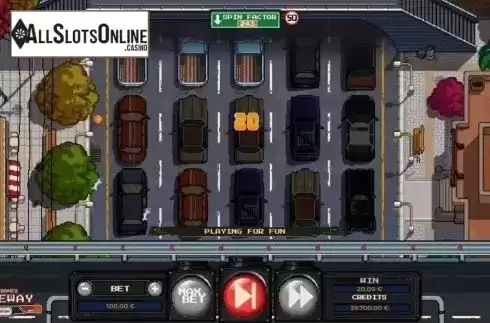Win Screen 1. Lazy Bones Freeway from Spinmatic