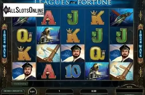 Screen6. Leagues of Fortune from Microgaming