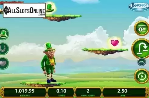 Screen 1. Rainbow Riches Leapin' Leprechauns from Barcrest