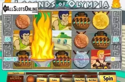 Screen6. Legends of Olympia from Genii
